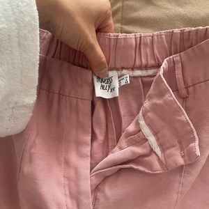 Pink dresss pants